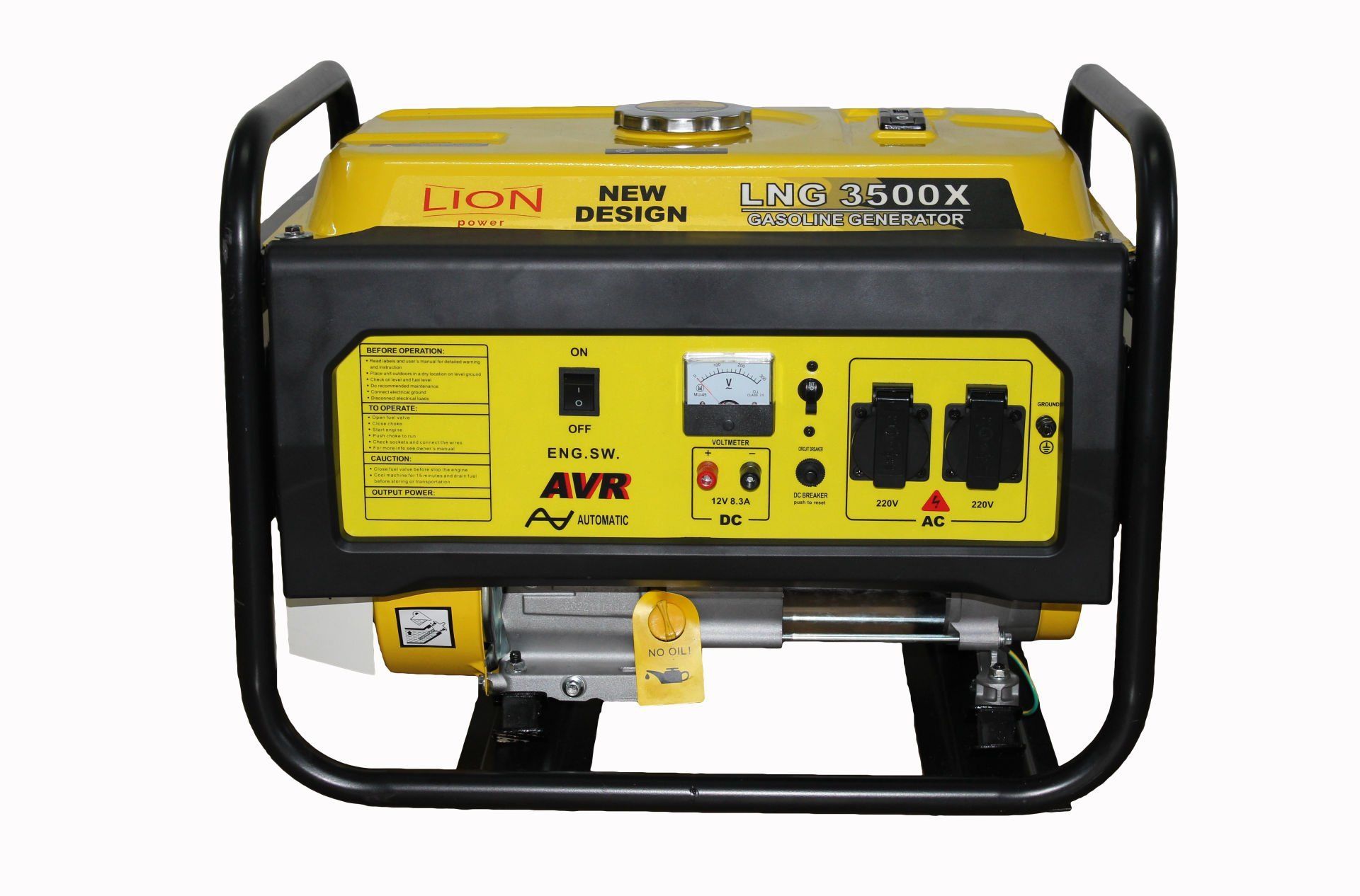 LİON POWER  İPLİ JENERATÖR LNG 3500X