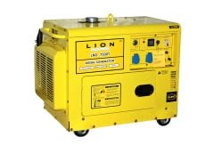 LION POWER DİZEL JENERATÖR  7 KVA DİZEL MARŞLI KABİNLİ MONOFAZELND 7500T