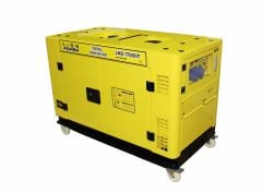LION POWER DİESEL JENERATÖR  17 KVA ÇİFT SİLİNDİR DİZEL MARŞLI KABİNLİ MONOFAZE  LND 17000T