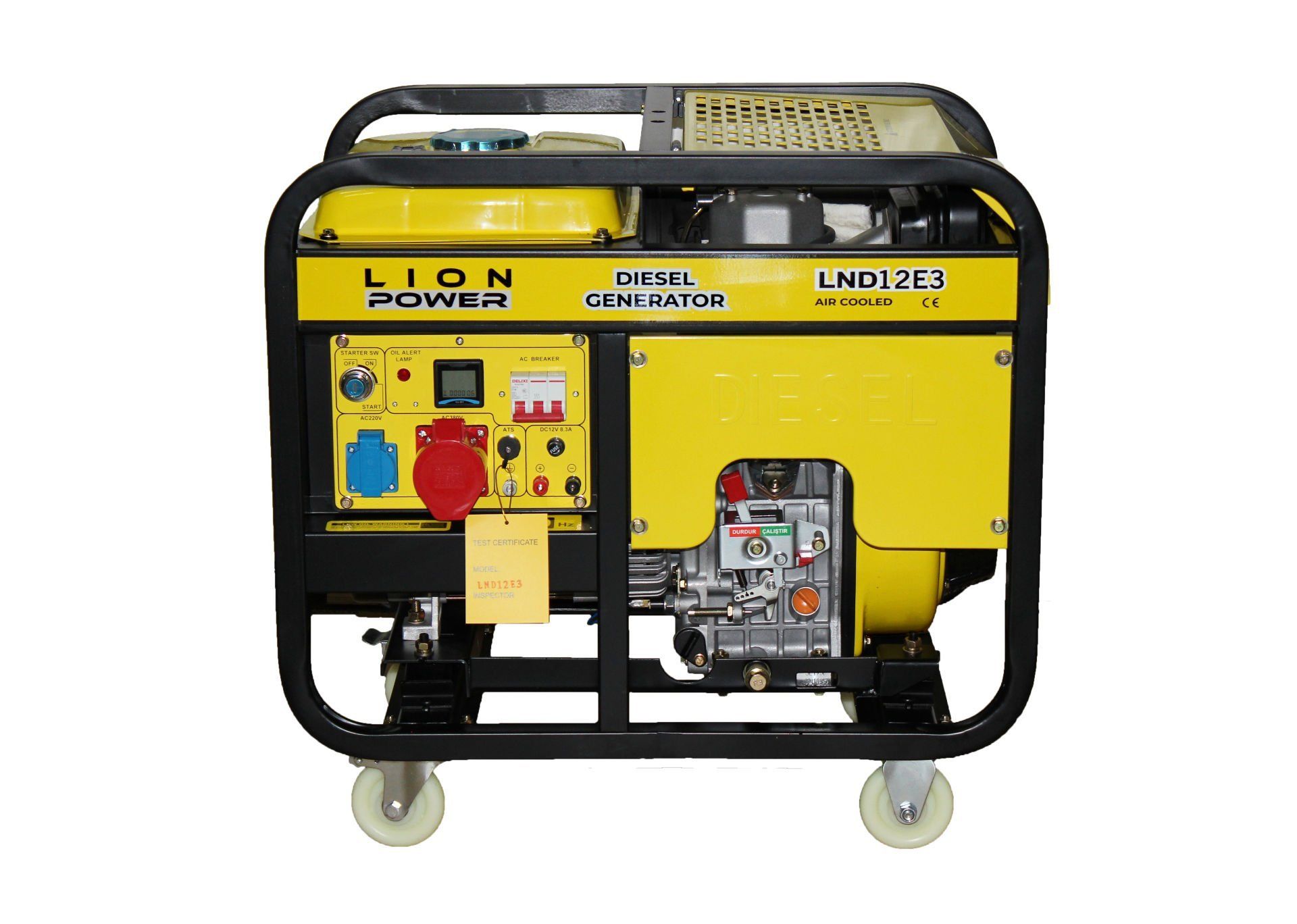 LION POWER LND 12E3 DİZEL JENERATÖR  10 KVA DİZEL MARŞLI TRİFAZE
